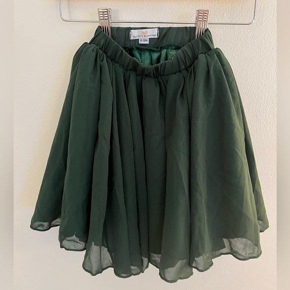 Bailey’s Blossom Holiday/Christmas Skirt & Leotard Set/Outfit — 6-9 Mo - Picture 3 of 13